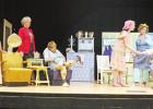 The cast of Steel Magnolias from left to right: Erin Conrad, Sheri Kramer, Teresa Wooten, Morgan Moser, Vicki Saxon, Brittany Reynoso. COURTESY PHOTO Article Image Alt Text
