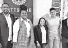 Rico Willis, NTCC students visit Rotary