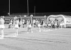 Pink Out Night was celebrated in style with pink pom poms, outfits, flags, and decorations. GAZETTE PHOTO / ELIZABETH LANNING Pirates cage Panthers 61-14 to stay in playoff hunt