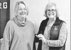 COURTESY PHOTO Carolyn Franks was awarded her third Paul Harris Fellow pin. Rotary International established this recognition in 1957 to show appreciation for substantial contributions to the Ambassadorial Scholarships program. Article Image Alt Text