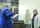 Rozell, six more county officials sworn in for new terms