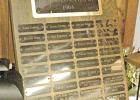 Plaque honoring fellow graduates who have now passed PHS Class of ’64 celebrates 60th reunion