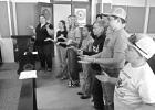 4-H officers demonstrate the 4-H Pledge. 4-H officers demonstrate the 4-H Pledge.