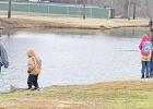 Kids Fish day is a bit chilly