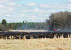 Firefighters battle local blaze, elements
