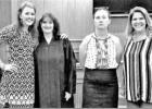 COURTESY PHOTO CASA of Titus, Camp and Morris Counties welcomes Sharie Carr, Sarah Spohnholtz, and Stacey Mays as new volunteers. Carr, Spohnholtz, and Mays took an oath before the 76th District Judge Angela Saucier in Titus County Court on Aug. 21 after Article Image Alt Text