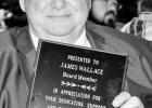 James Wallace was recognized for all his years of service to the chamber. COURTESY PHOTOS Chamber hosts banquet, celebrates members