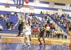 Jacob Graham puts up a layup during Pittsburg’s game Friday at Paris. GAZETTE PHOTO / QUINTEN BOYD Pirates hold off Hawks, fall in rematch with state-ranked Wildcats
