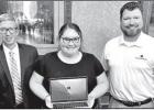 Cypress Bank gives laptop for Presidential Scholar