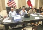 Commissioners Court meeting in progress