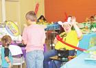 Several activities, including painting, were available for the kids at heart. God’s Closet celebrates an early Easter