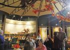GAZETTE PHOTO / ELIZABETH LANNING Several patrons and members of the Northeast Texas Rural Heritage Museum enjoyed the “I Believe I Can Fly Gala” in support of preserving the community’s yesterday for those who lead tomorrow. Dancing beneath wings of history