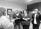 Marina Garcia-Heredia, Pittsburg Economic and Community Development Coordinator, speaking with Connie Bradshaw, Emily Sheaerin, and Jean Frankovitch. Marina Garcia-Heredia, Pittsburg Economic and Community Development Coordinator, speaking with Connie Bradshaw, Emily Sheaerin, and Jean Frankovitch.