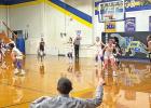 Lady Pirates move into position for a shot during game against North Lamar. COURTESY PHOTO Pirates sustain some losses