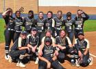 COURTESY PHOTO Pittsburg Lady Pirates Varsity grabs lead in fifth inning to defeat Linden-Kildare